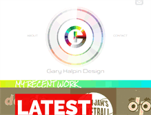 Tablet Screenshot of garyhalpindesign.com